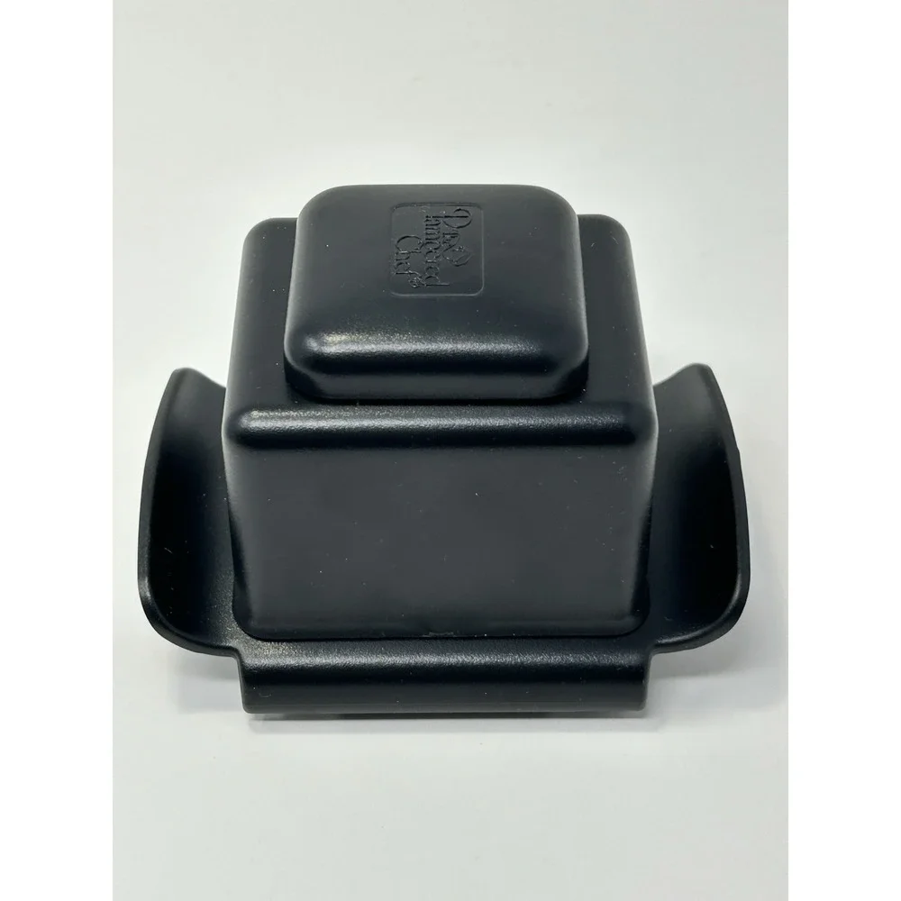 Pampered Chef #1124 Food Holder For Microplane Adjustable Grater ~ Black‎